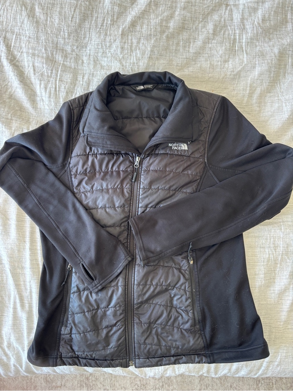 The North Face Black Women's Hybrid Puffer Jacket